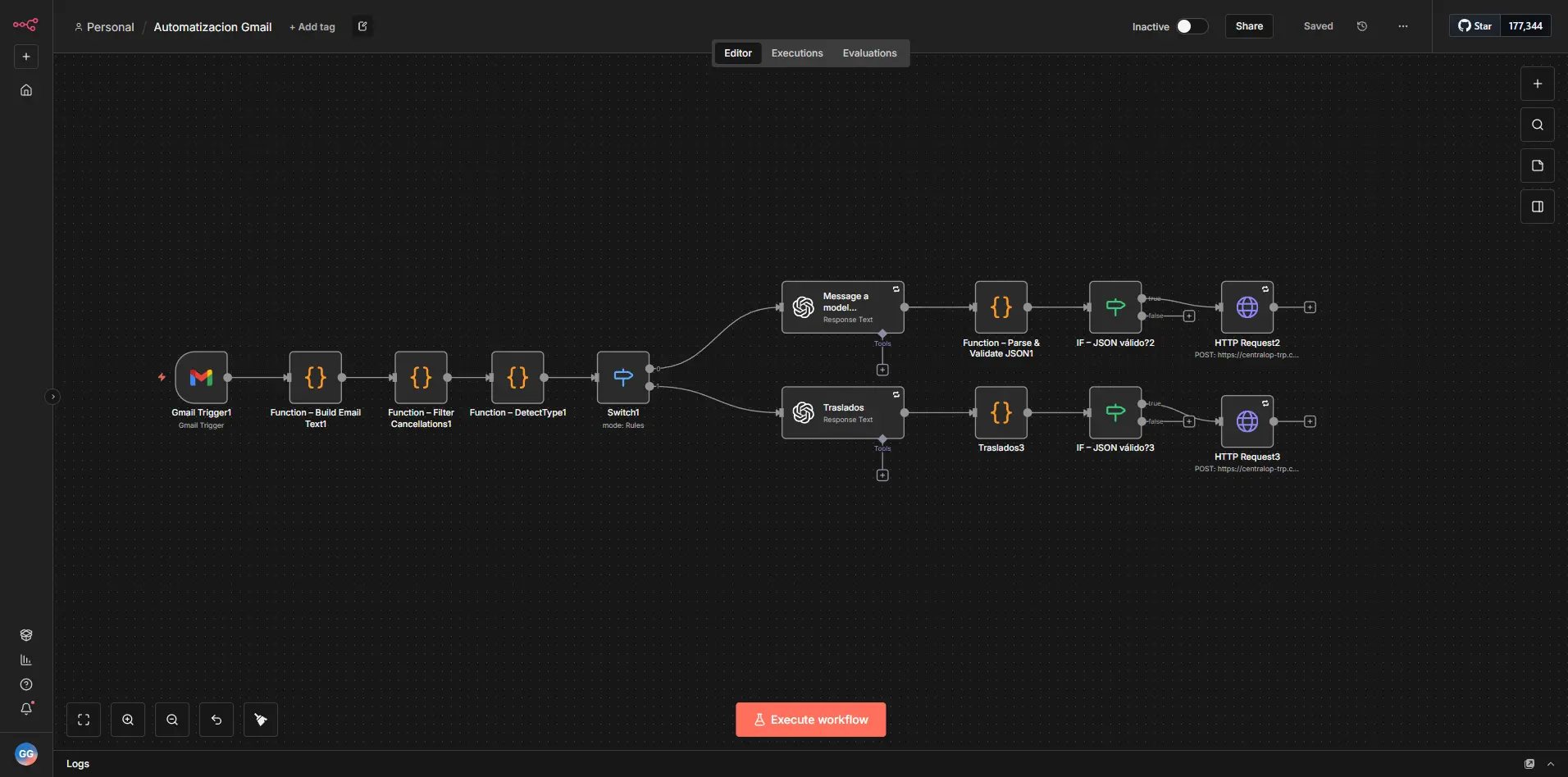 Automatización Gmail